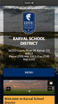 Mobile Screenshot of karvalschool.org
